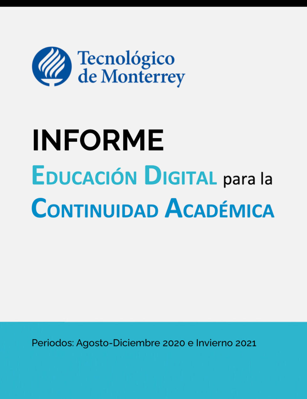 Informe Educación Digital para la Continuidad Académica